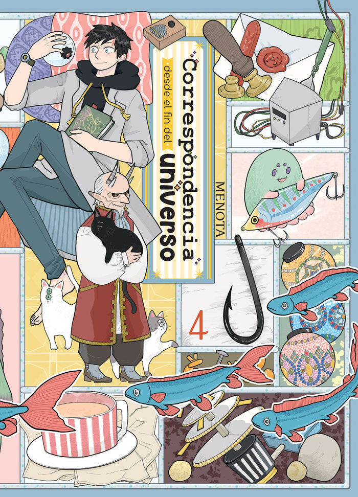 CORRESPONDENCIA DESDE EL FIN DEL UNIVERSO 4, de , MENOTA | portada del libro