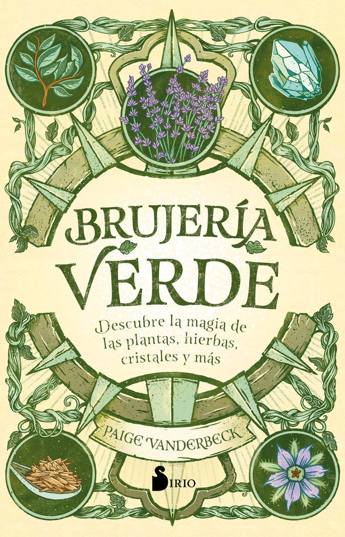 Brujería verde, de Vanderbeck, Paige | portada del libro