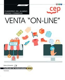 CUADERNO ALUMNO VENTA ON LINE TRANSVERSAL UF0032 CERTIFICAD | portada del libro
