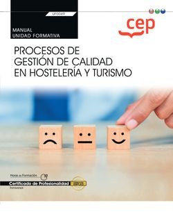 MANUAL PROCESOS GESTION CALIDAD HOSTELERIA Y TURISMO UF0049 | portada del libro