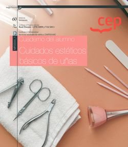 CUADERNO ALUMNO CUIDADOS ESTETICOS BASICOS DE UÑAS MF0344 1 | portada del libro