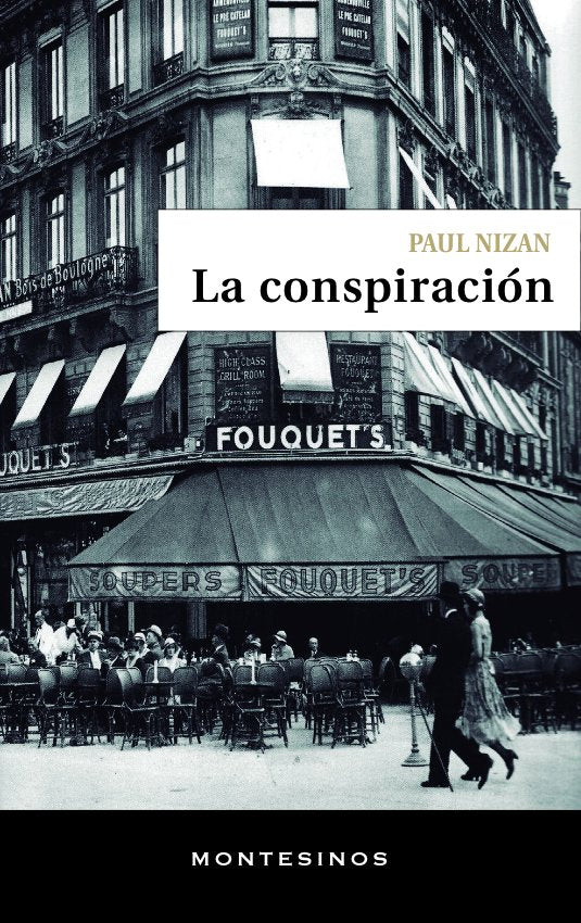 LA CONSPIRACION, de PAUL NIZAN | portada del libro