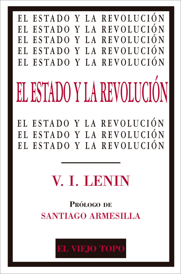 EL ESTADO Y LA REVOLUCION, de LENIN, V. I. | portada del libro
