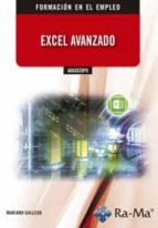 ADGG020PO Excel avanzado, de MARIANO GALLEGO NIETO | portada del libro