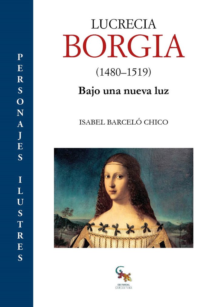LUCRECIA BORJA 1480 1519, de ISABEL BARCELO CHICO | portada del libro