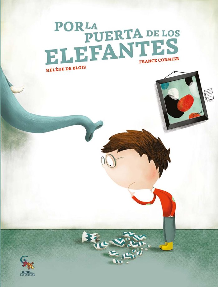 POR LA PUERTA DE LOS ELEFANTES, de HELENE DE FRANCE CORMIER | portada del libro