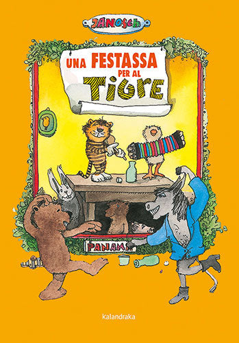UNA FESTASSA PER AL TIGRE, de JANOSCH | portada del libro