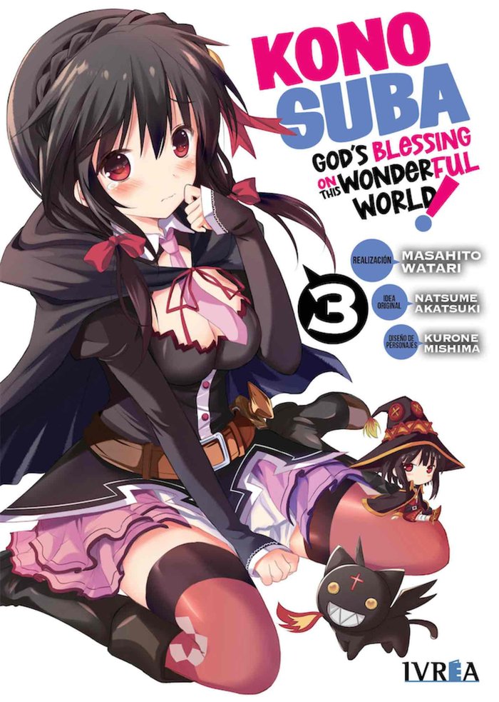 Konosuba 3, de Masahito Watari | portada del libro