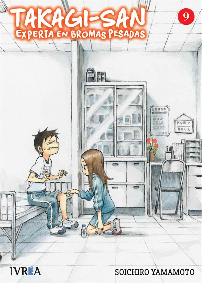 Takagi-San Experta en Bromas Pesadas 9, de Soichiro Yamamoto | portada del libro