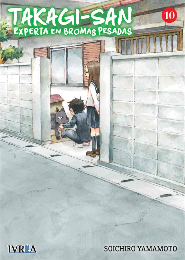 Takagi-San Experta en Bromas Pesadas 10, de Soichiro Yamamoto | portada del libro