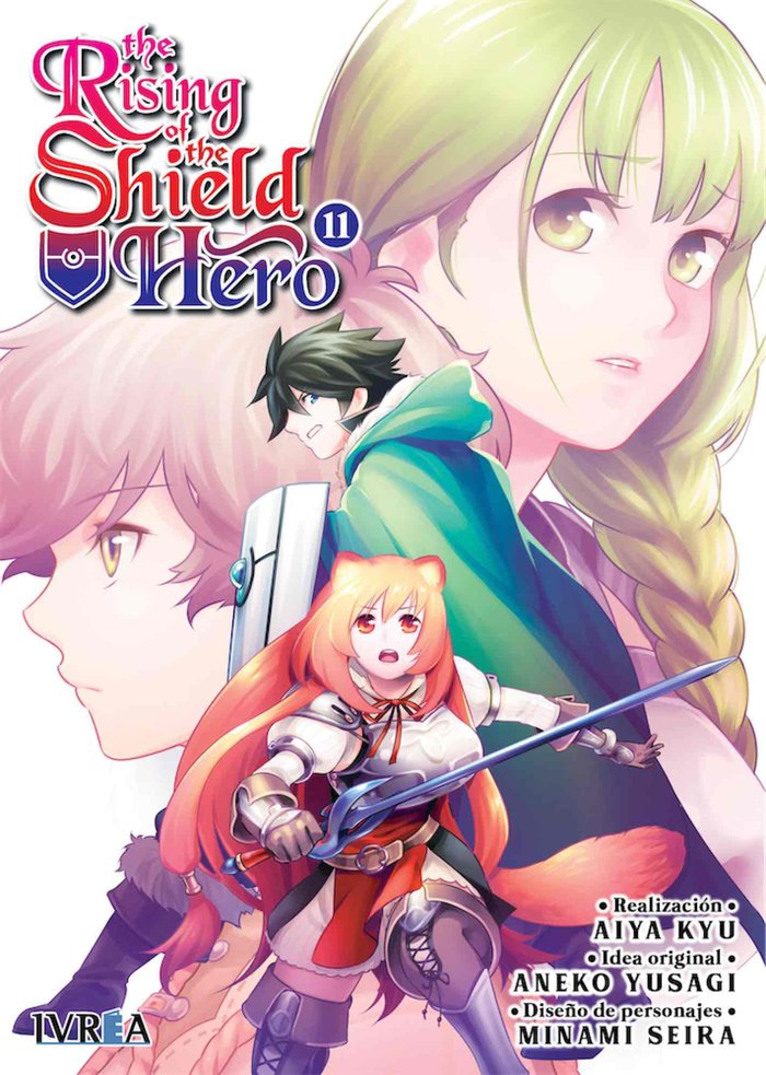 The Rising of the Shield Hero 11, de Aiya Kyu | portada del libro