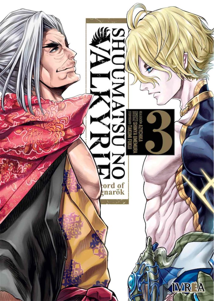 Shuumatsu No Valkyrie-Record of Ragnarök 3, de Shinya Umemura | portada del libro
