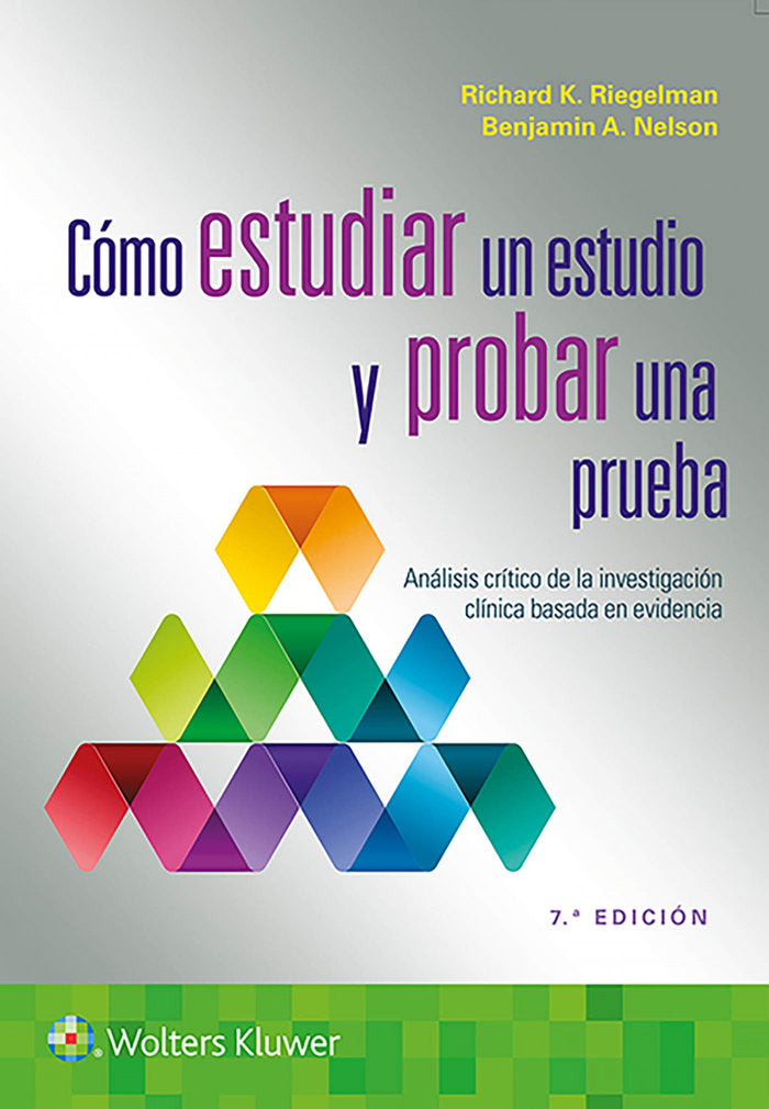 COMO ESTUDIAR UN ESTUDIO Y PROBAR UNA PRUEBA 7ªED, de RIEGELMAN | portada del libro