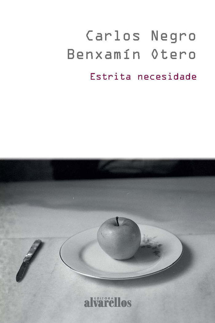 ESTRITA NECESIDADE, de NEGRO ROMERO, CARLOS | portada del libro