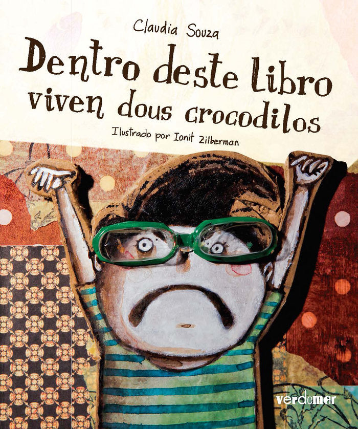 DENTRO DESTE LIBRO VIVEN DOUS CROCODILOS, de Souza, Claudia | portada del libro