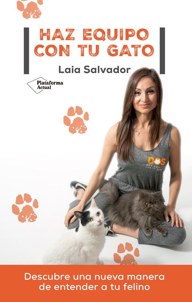 Haz equipo con tu gato, de SALVADOR, LAIA | portada del libro