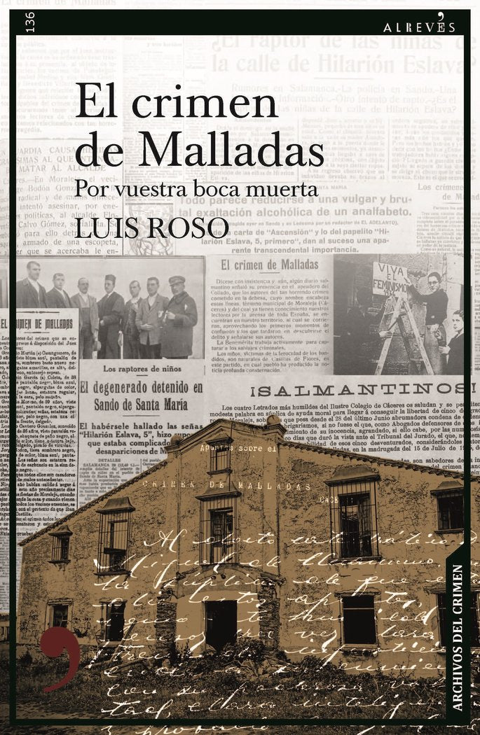 EL CRIMEN DE MALLADAS (TITULO PROVISIONAL), de ROSO, LUIS | portada del libro