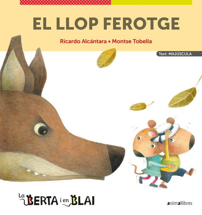 EL LLOP FEROTGE MAJUSCULES, de RICARDO ALCANTARA | portada del libro