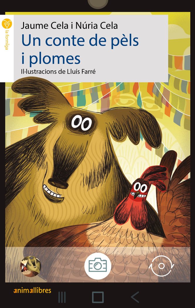 UN CONTE DE PELS I PLOMES, de CELA I OLLE, JAUME | portada del libro