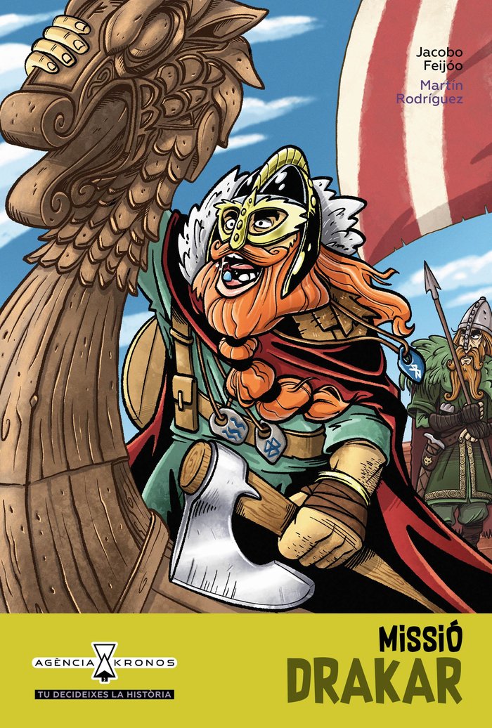 AGENCIA KRONOS 4 MISSIO DRAKAR, de FEIJOO, JACOBO | portada del libro