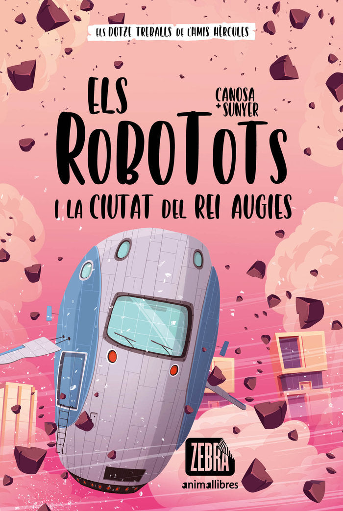 Els Robotots i la ciutat del rei Augies, de ORIOL CANOSA | portada del libro