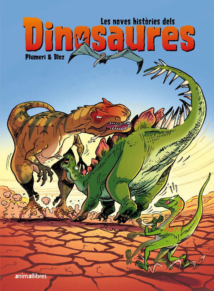 LES NOVES HISTORIES DELS DINOSAURES, de PLUMERI, ARNAUD | portada del libro