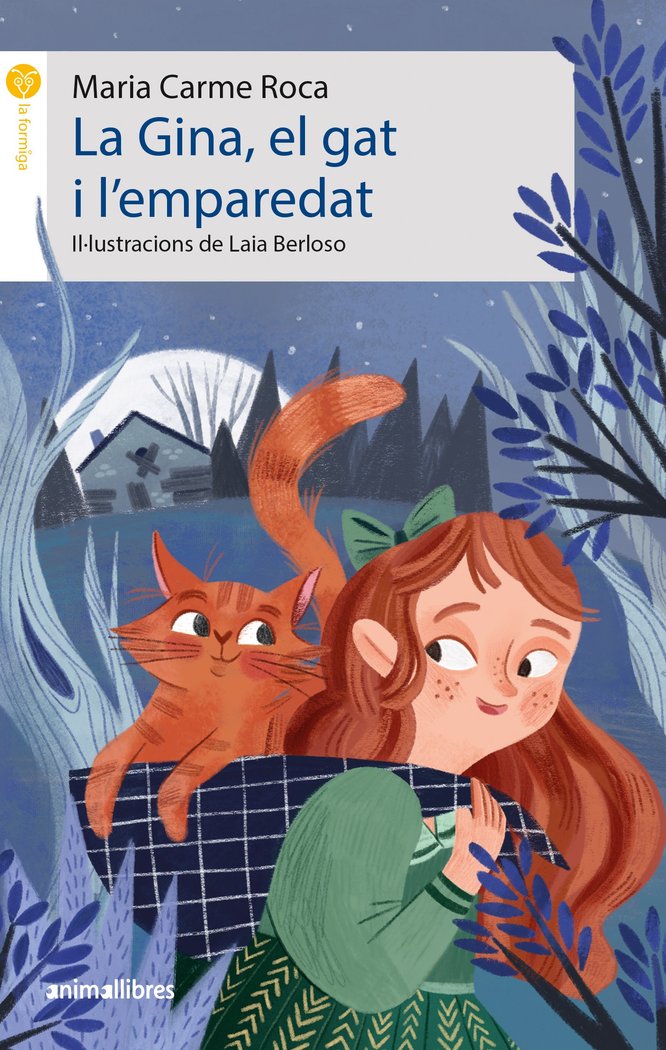 La Gina, el gat i l'emparedat, de MARIA CARME ROCA | portada del libro