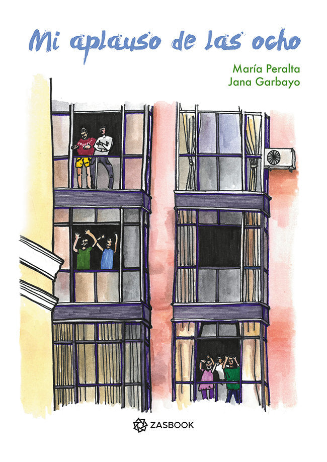 Mi aplauso de las ocho, de PERALTA VIDAURRETA, MARIA | portada del libro