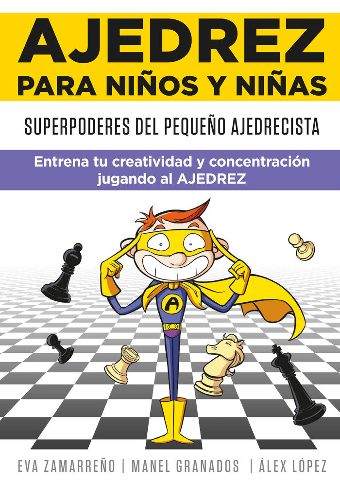 Ajedrez para niños y niñas, de Zamarreño, Eva | portada del libro