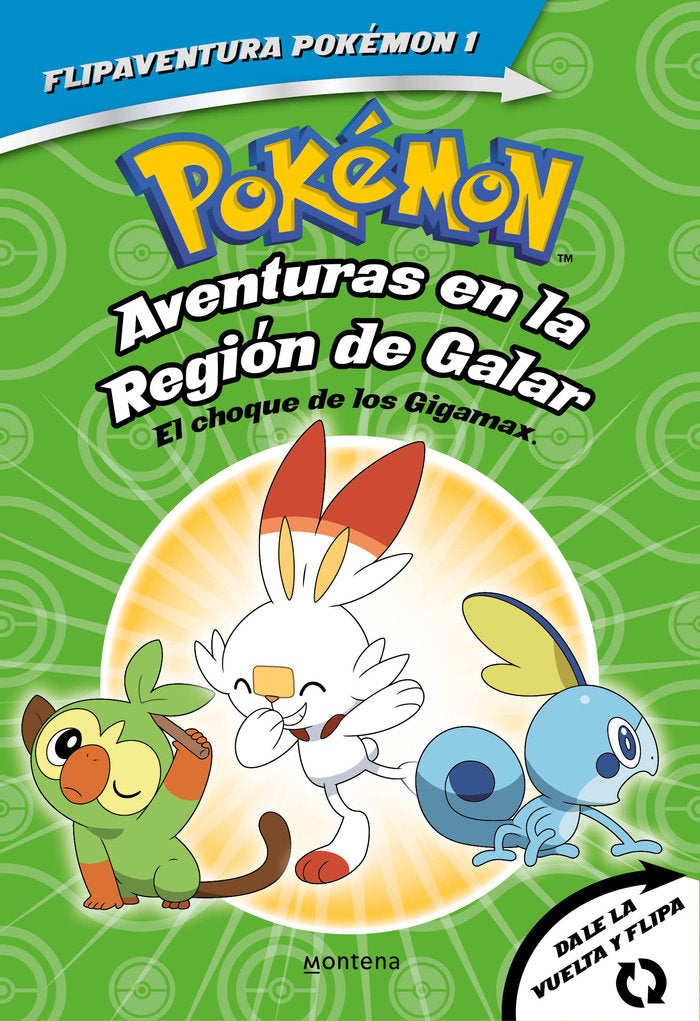 POKEMON. AVENTURAS EN LA REGION GALAR. EL CHOQUE DE LOS GIGAMAX + AVENTURAS EN L, de VARIOS AUTORES | portada del libro