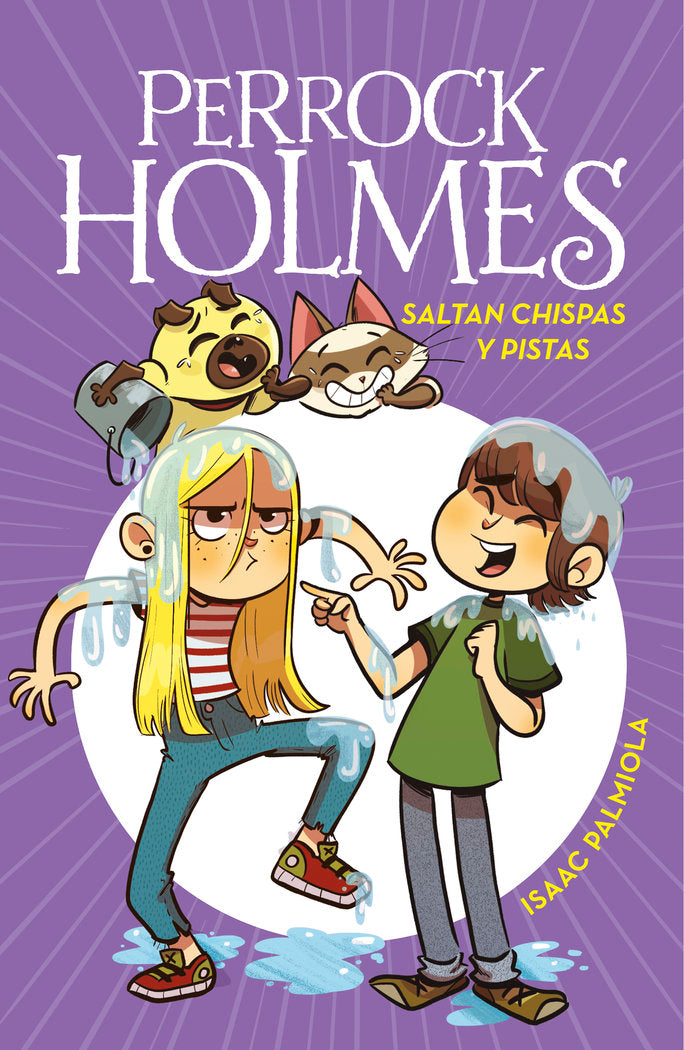SALTAN CHISPAS Y PISTAS, de PALMIOLA, ISAAC | portada del libro