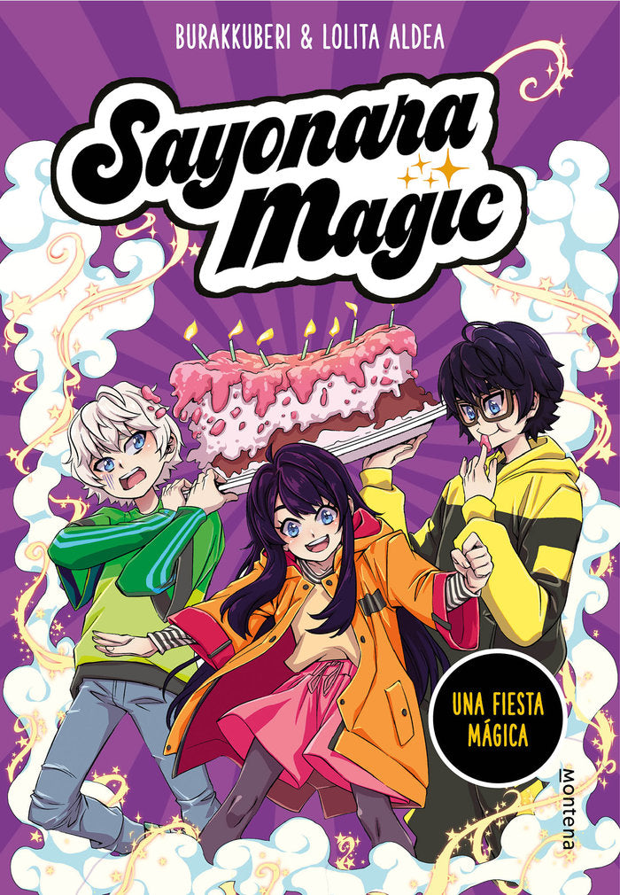 SAYONARA MAGIC 5. UNA FIESTA MAGICA, de BURAKKUBERI | portada del libro
