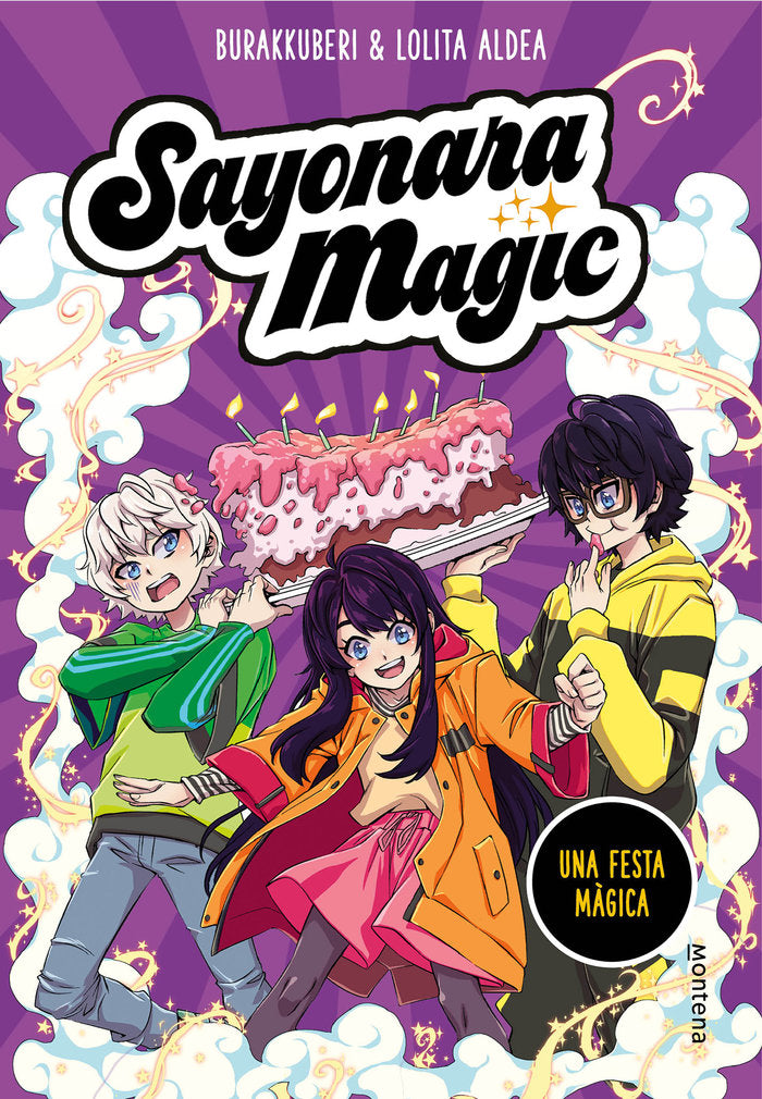 SAYONARA MAGIC 5. UNA FESTA MAGICA, de BURAKKUBERI | portada del libro