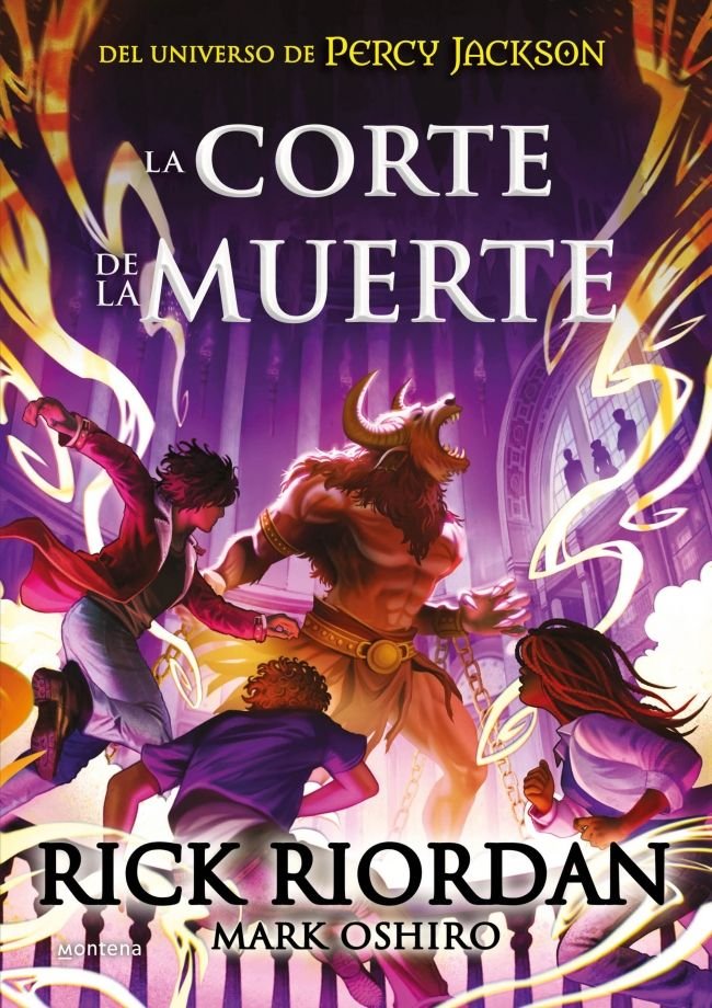 LA CORTE DE LA MUERTE, de RICK RIORDAN | portada del libro