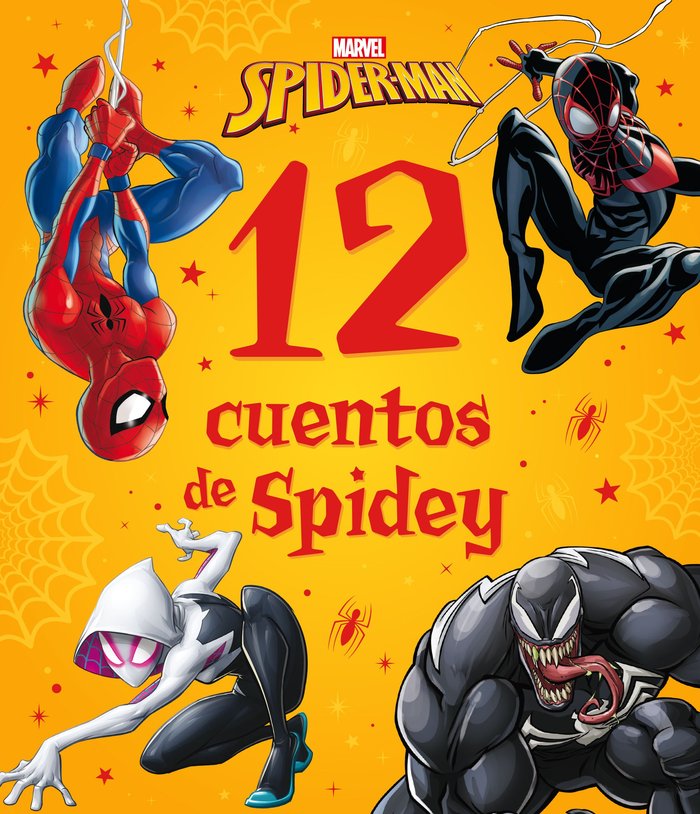 SPIDER-MAN. 12 CUENTOS DE SPIDEY, de MARVEL | portada del libro