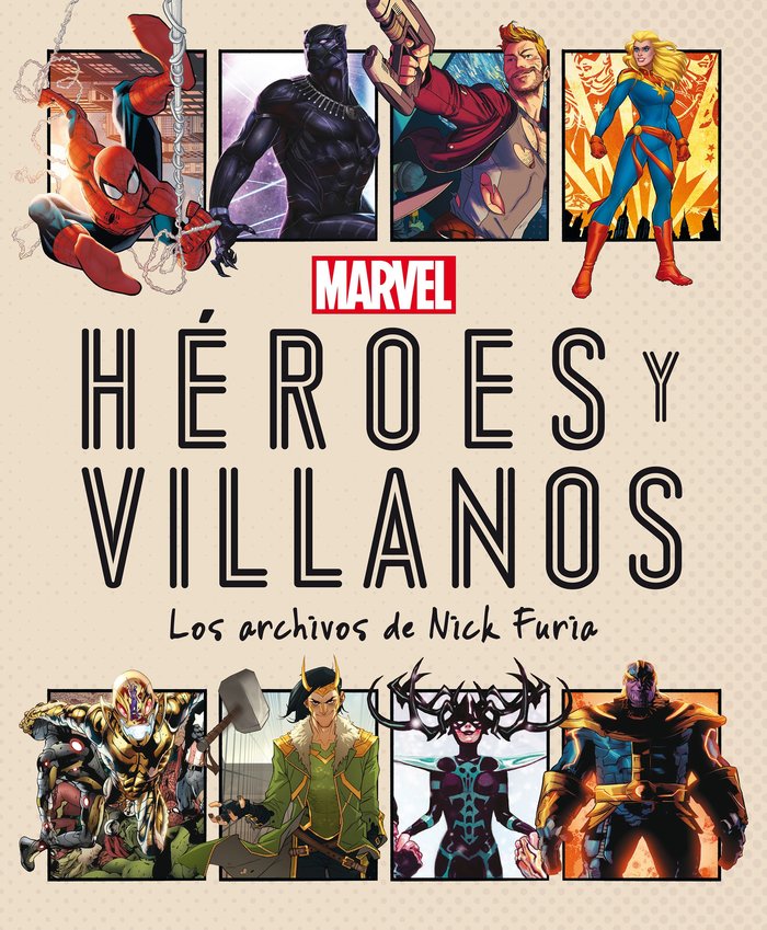 MARVEL. HEROES Y VILLANOS, de MARVEL | portada del libro
