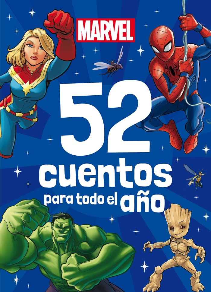 MARVEL. 52 CUENTOS PARA TODO EL AÑO, de DISNEY | portada del libro