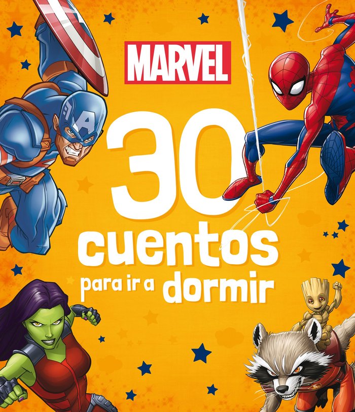 MARVEL. 30 CUENTOS PARA IR A DORMIR, de MARVEL | portada del libro