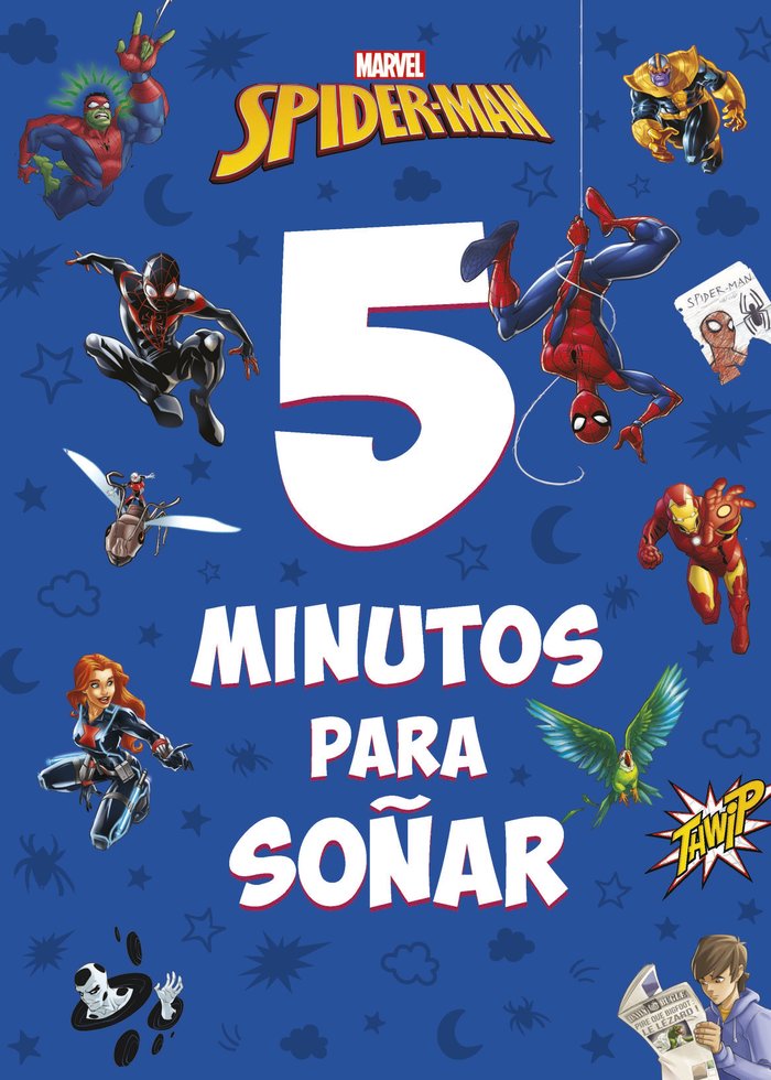 SPIDER-MAN. 5 MINUTOS PARA SOÑAR, de MARVEL | portada del libro