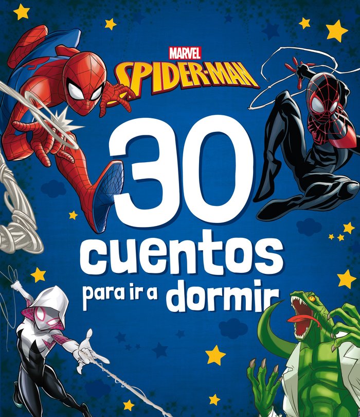 SPIDER-MAN. 30 CUENTOS PARA IR A DORMIR, de MARVEL | portada del libro
