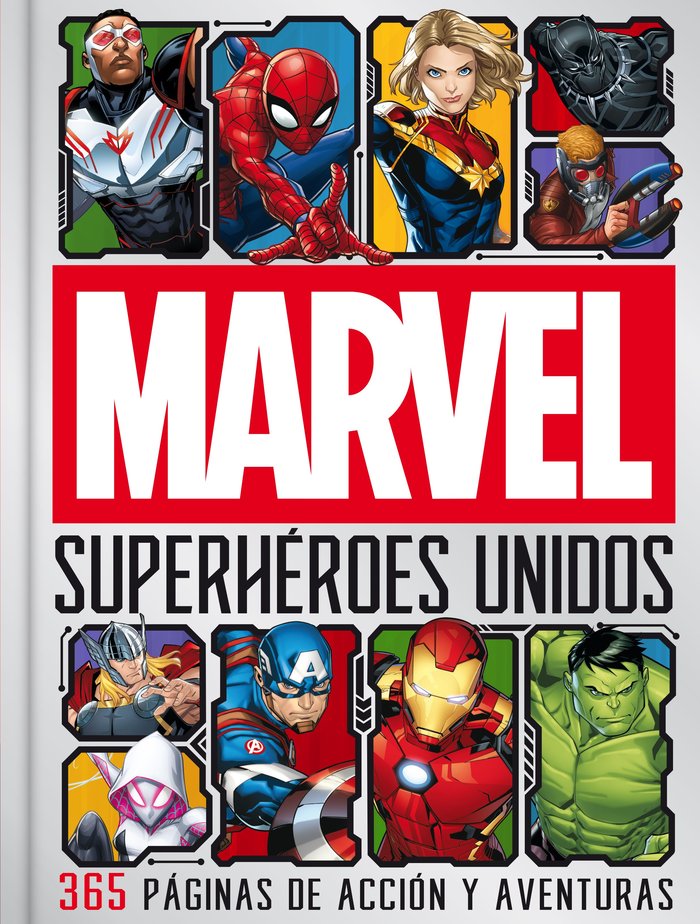 MARVEL. SUPERHEROES UNIDOS, de MARVEL | portada del libro