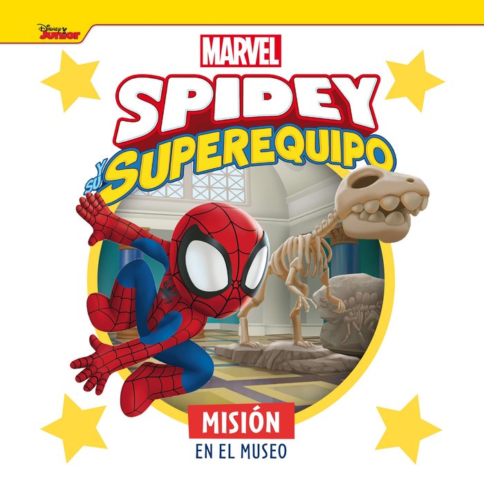 SPIDEY Y SU SUPEREQUIPO. MISION EN EL MUSEO, de MARVEL | portada del libro