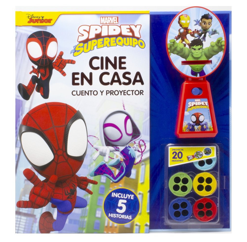 Spidey y su superequipo. Cine en casa, de MARVEL | portada del libro
