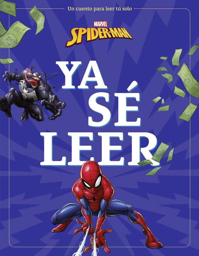 SPIDER MAN YA SE LEER, de MARVEL | portada del libro