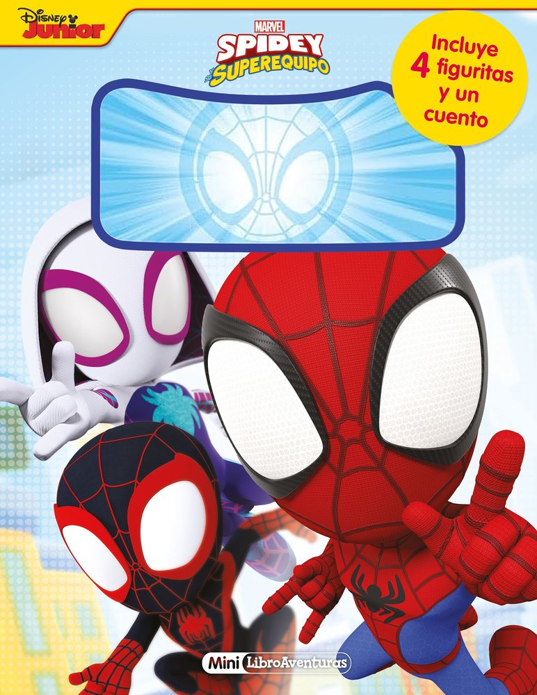 Spidey y su superequipo. Mini-Libroaventuras, de MARVEL | portada del libro
