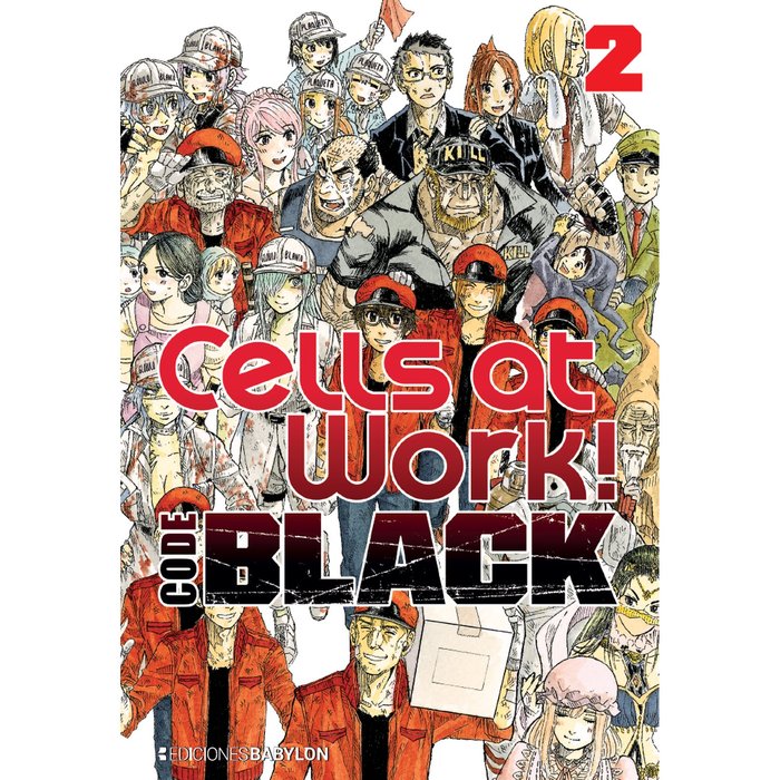 CELLS AT WORK CODE BLACK 02, de SHIMIZU, AKANE | portada del libro