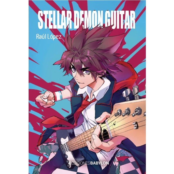 STELLAR DEMON GUITAR, de RAUL LOPEZ GONZALEZ | portada del libro