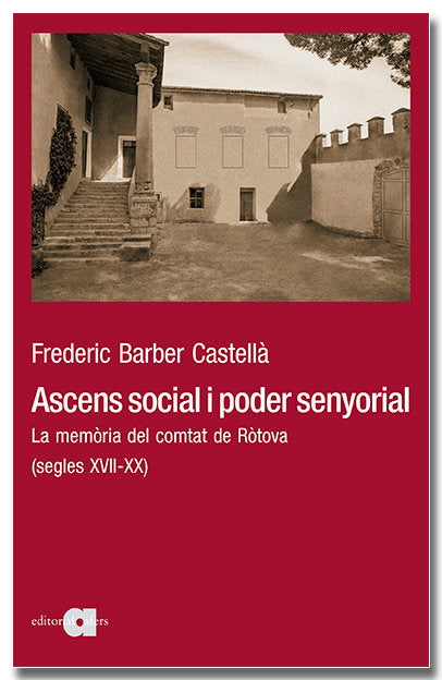 ASCENS SOCIAL I PODER SENYORIAL, de BARBER CASTELL·, FREDERIC | portada del libro