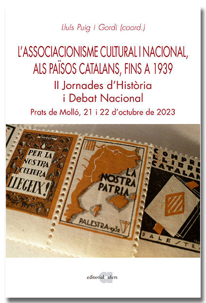 LASSOCIACIONISME CULTURAL I NACIONAL ALS PAØSOS CATALANS, F, de PUIG I GORDI, LLUIS | portada del libro
