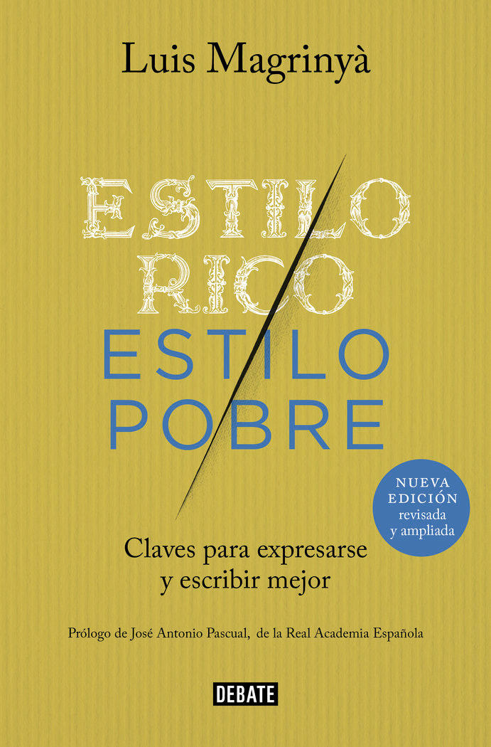 ESTILO RICO, ESTILO POBRE, de MAGRINYA, LUIS | portada del libro